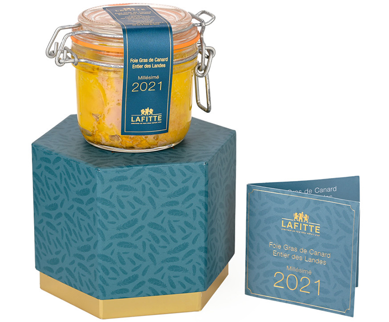 Maison LAFITTE Foie Gras de Canard Entier « Millésimé 2021 » 