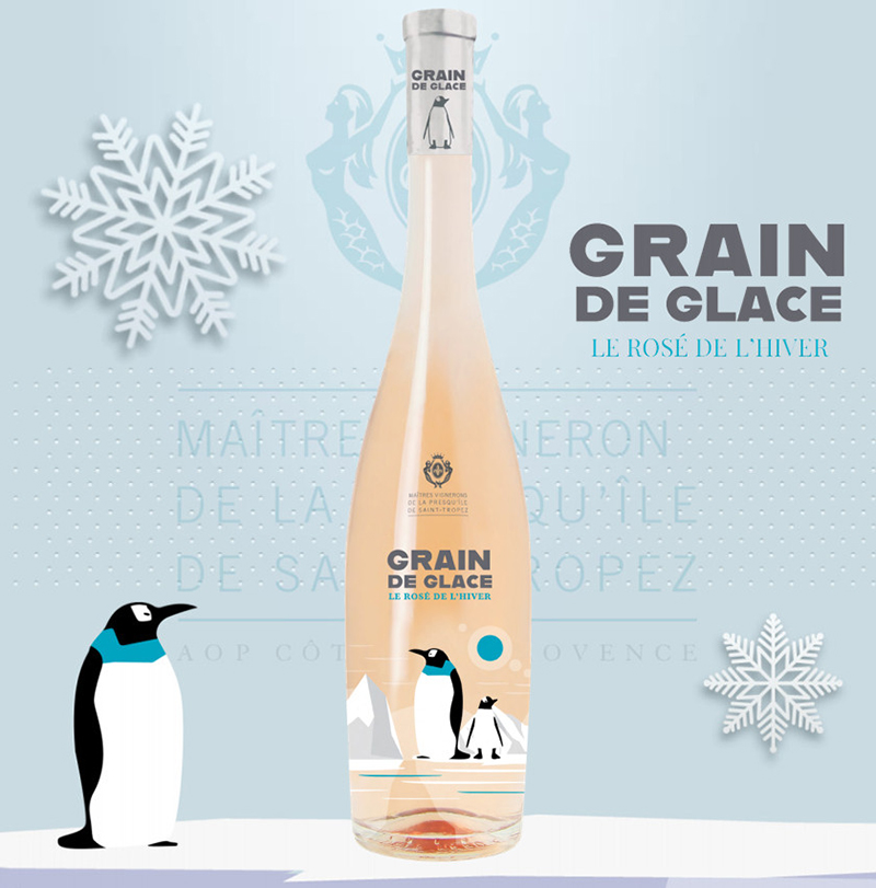 GRAIN DE GLACE le rosé de l'hiver
