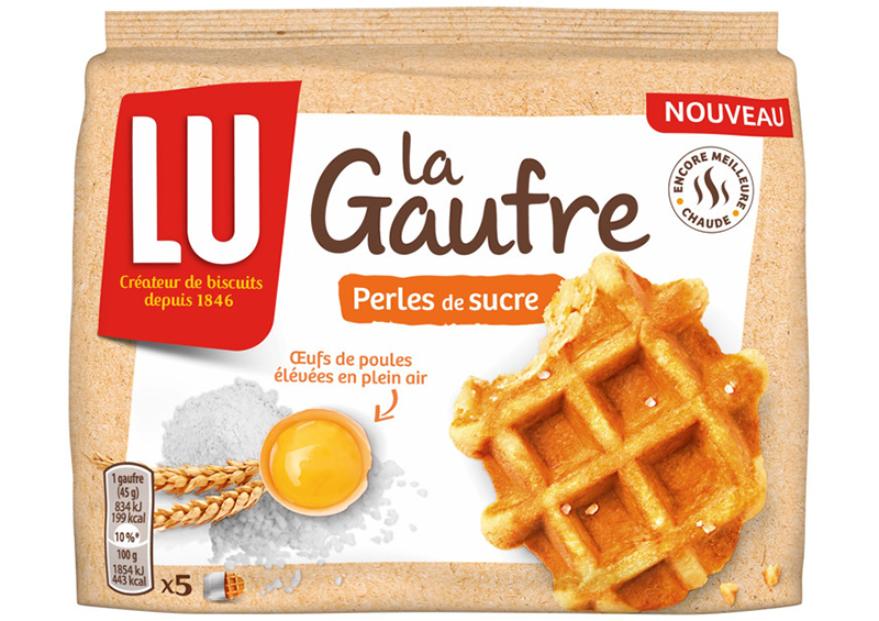La Gaufre aux perles de sucre LU