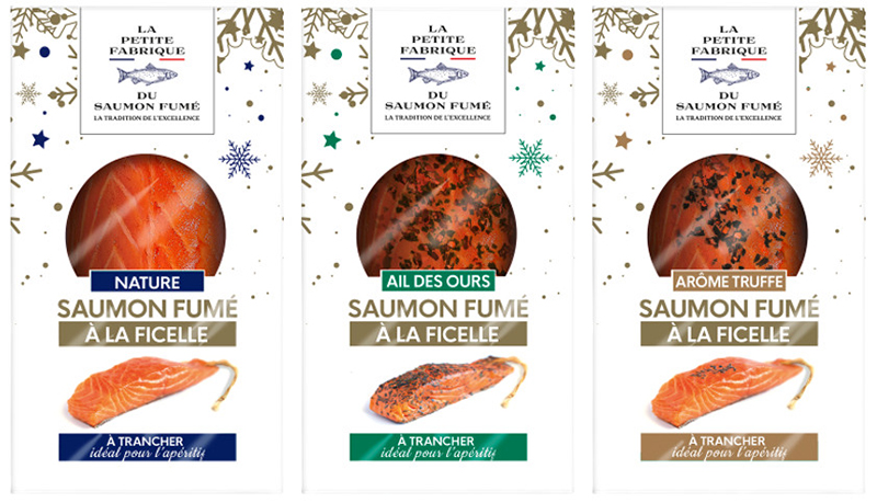 Saumon Fumé à la ficelle x3