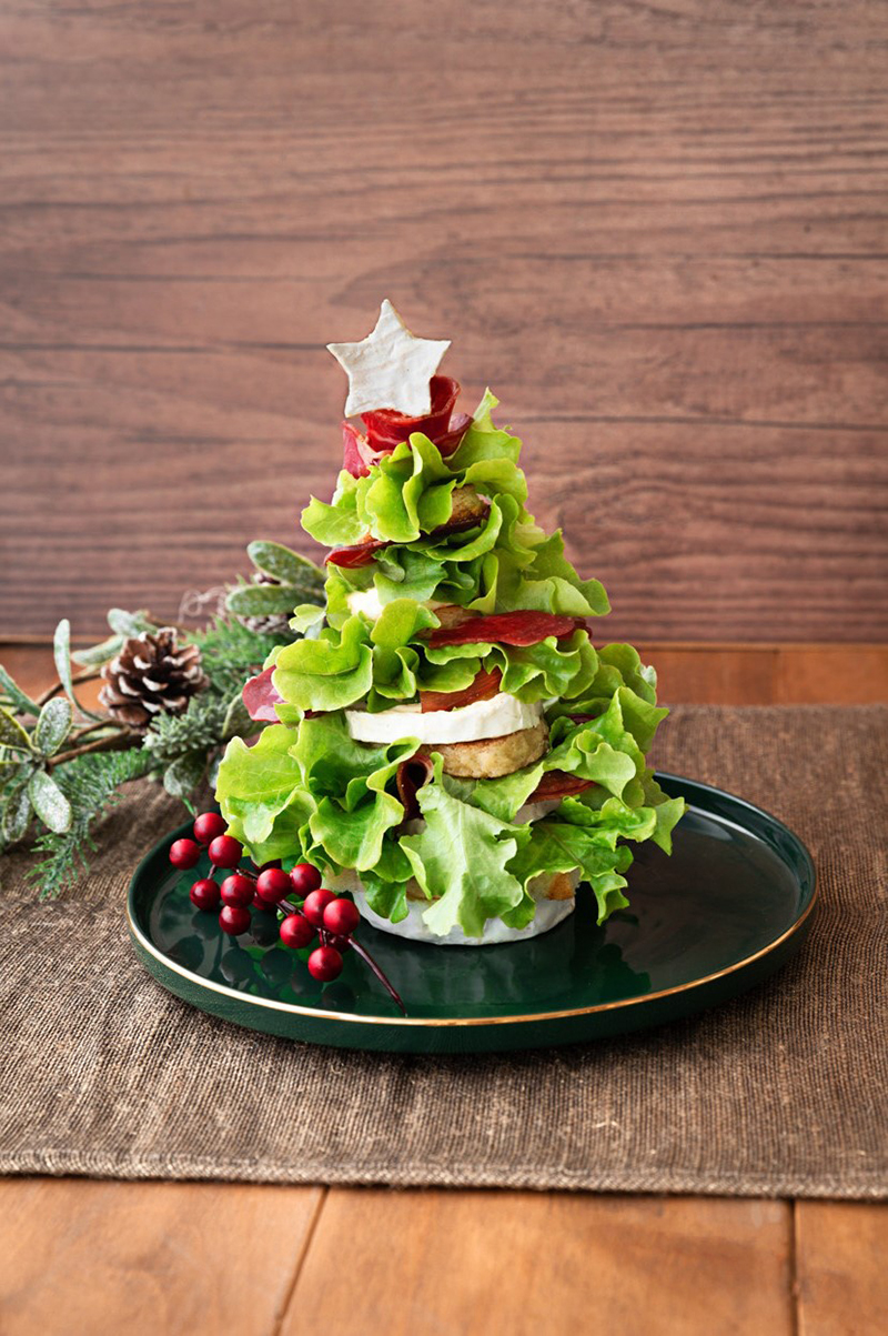Sapin de Noël en feuille de chêne Florette
