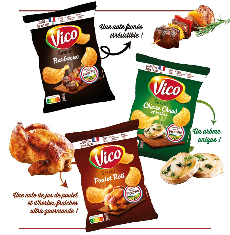 Vico Barbecue, poulet rôti, chèvre chaud