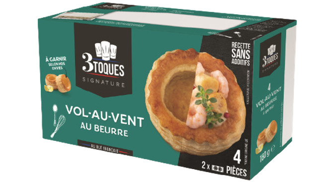 Vol-au-vent au beurre 3 toques
