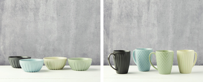 Point-Virgule Bols, mugs porcelaine 