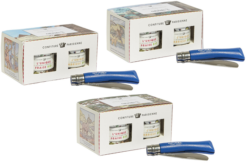 Coffrets Opinel X Confiture Parisienne X maison Images d’Épinal