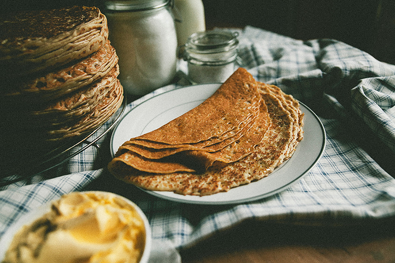 Crêpes Nature et Sucrées - Dessaint Traiteur