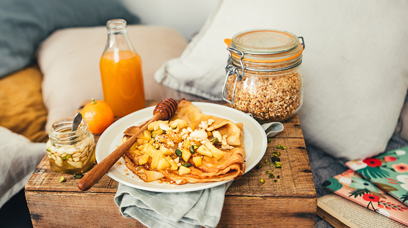 Crêpes sans gluten fruits secs BIO