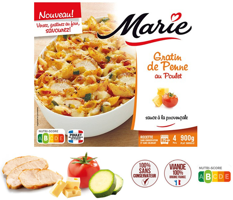 Gratin de Penne au Poulet