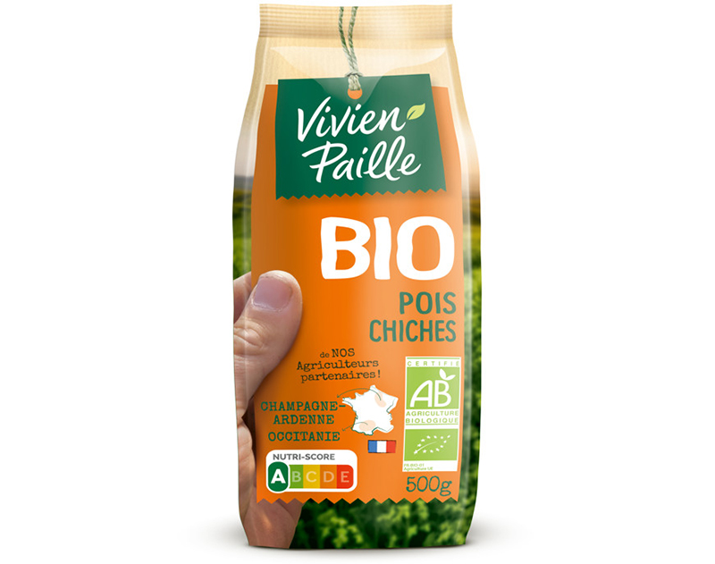 Pois chiches BIO de nos Agriculteurs Vivien Paille