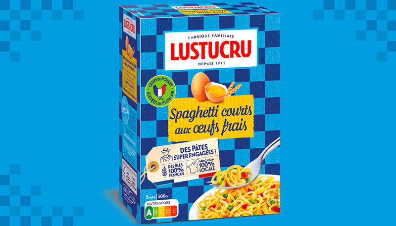 Spaghetti courts aux œufs frais Lustucru