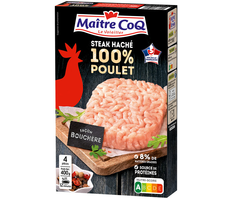 Steaks hachés de poulet Maître CoQ