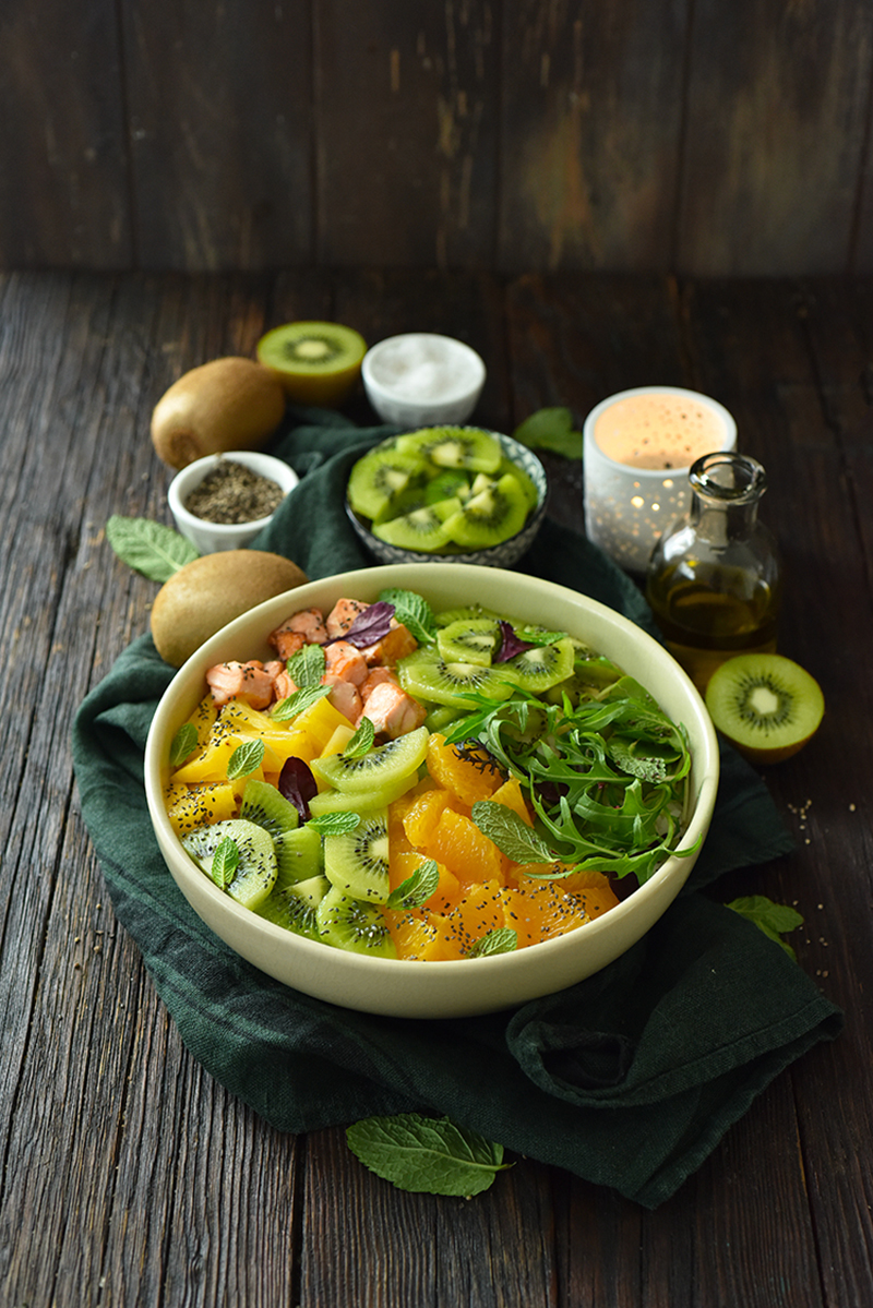 Buddha bowl au Kiwi de l’Adour IGP/Label Rouge