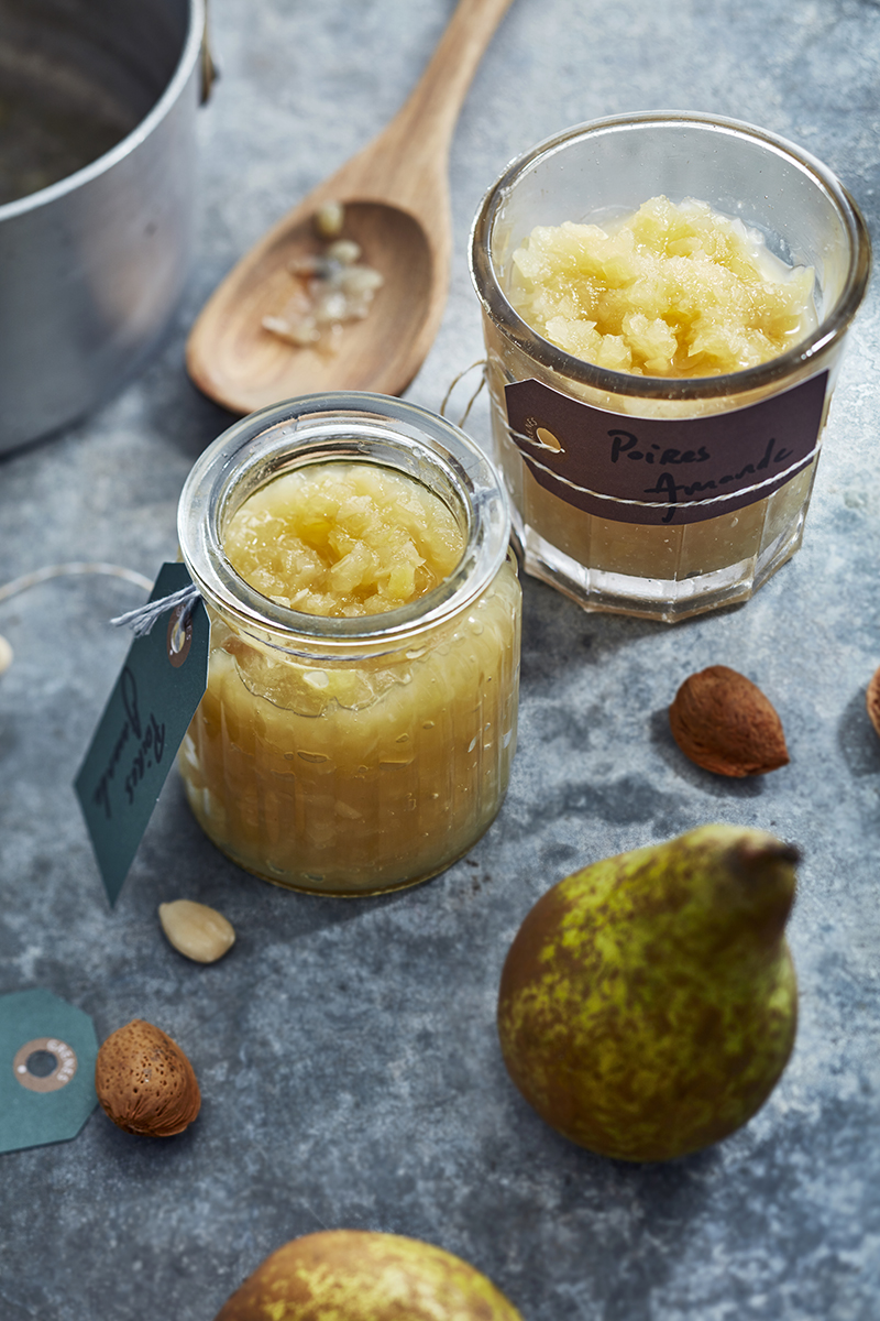 Confiture de poires amandes
