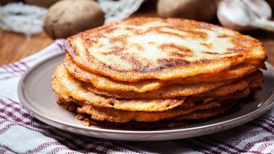 Les crêpes de pomme de terre