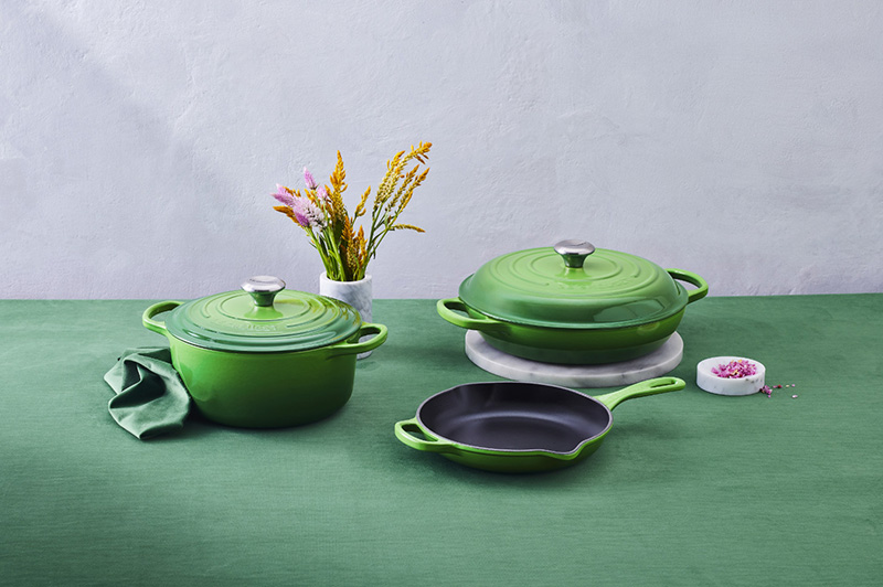 Nouveau coloris Bamboo LE CREUSET