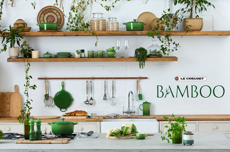 Nouveau coloris Bamboo LE CREUSET