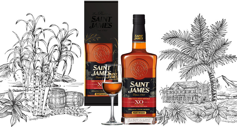 Rhum Vieux Pure Canne XO Saint James