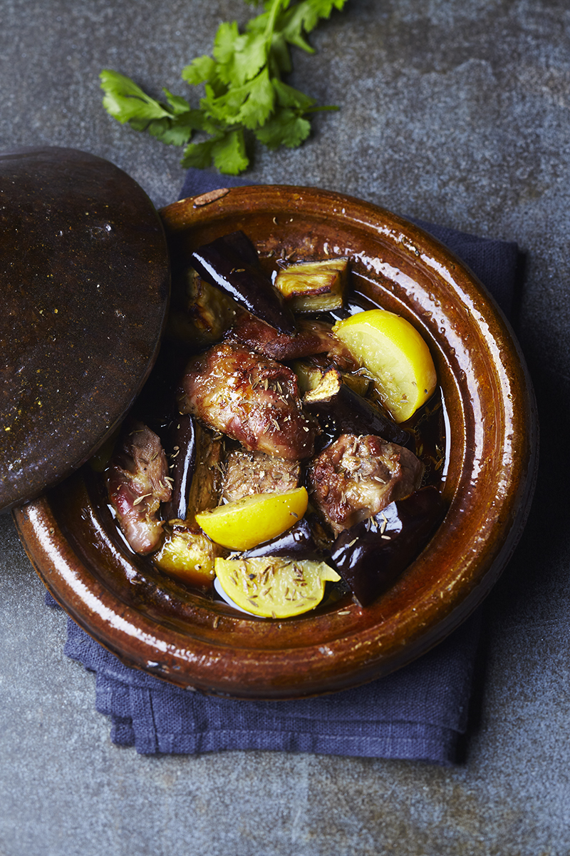 Tagine d’agneau au citron confit