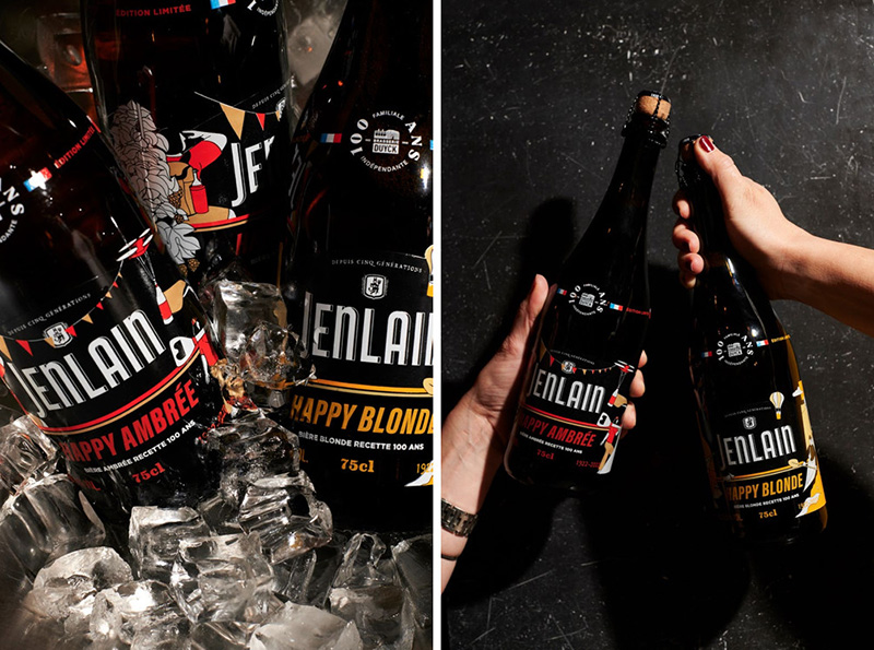 Happy blonde et ambrée Jenlain