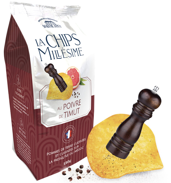 La chips Millésime au poivre de Timut