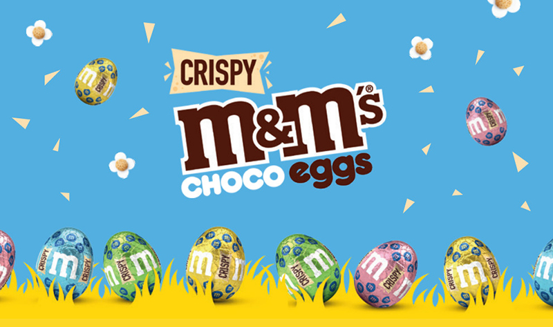 M&M’s Crispy Choco Eggs