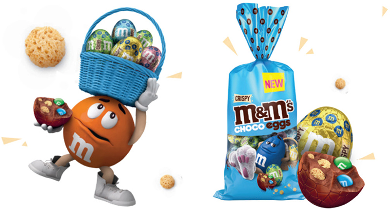 M&M’s Crispy Choco Eggs