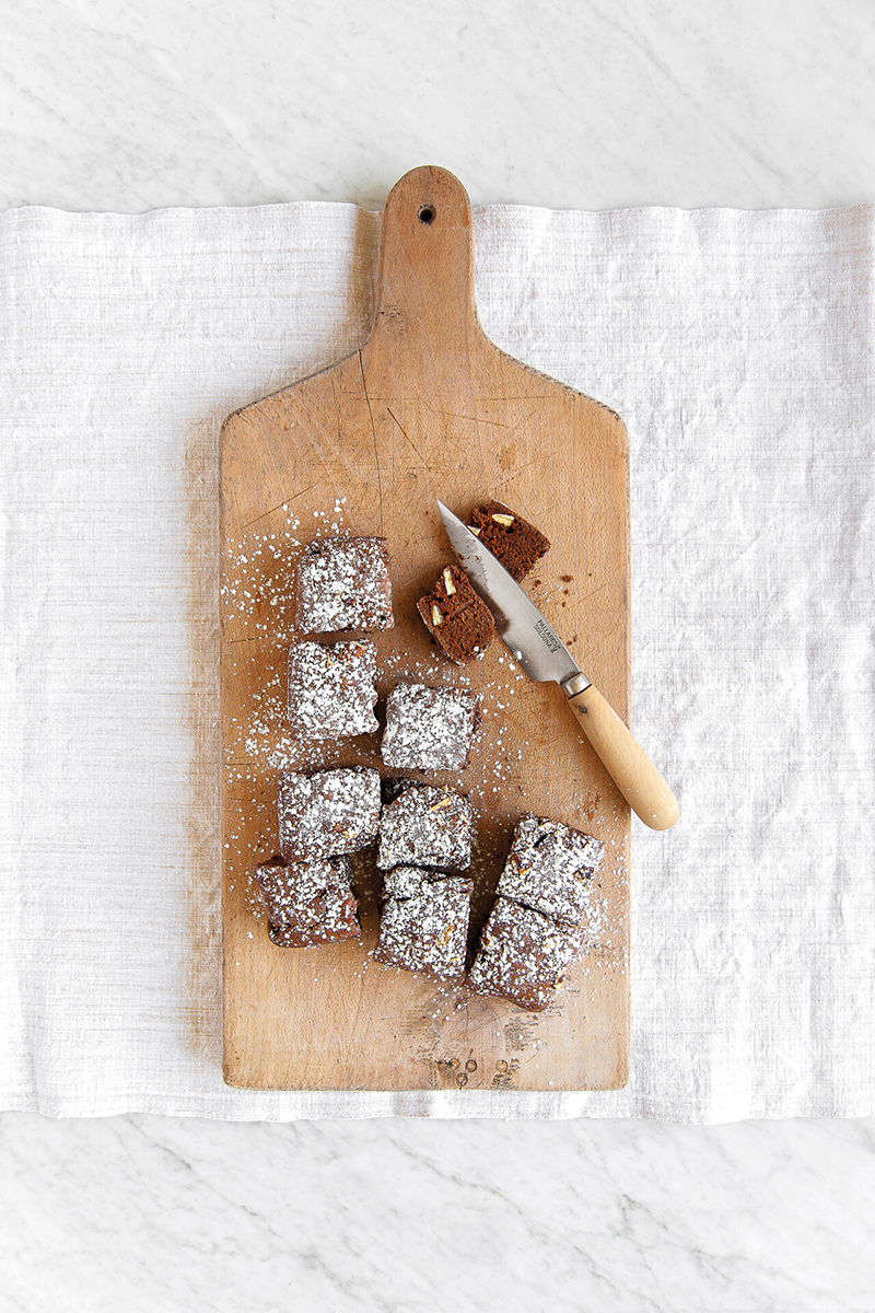 Brownies chocolat haricots rouge