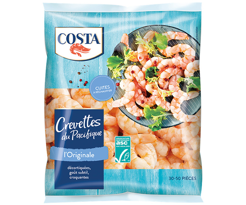 Crevettes du Pacifique L’Originale COSTA