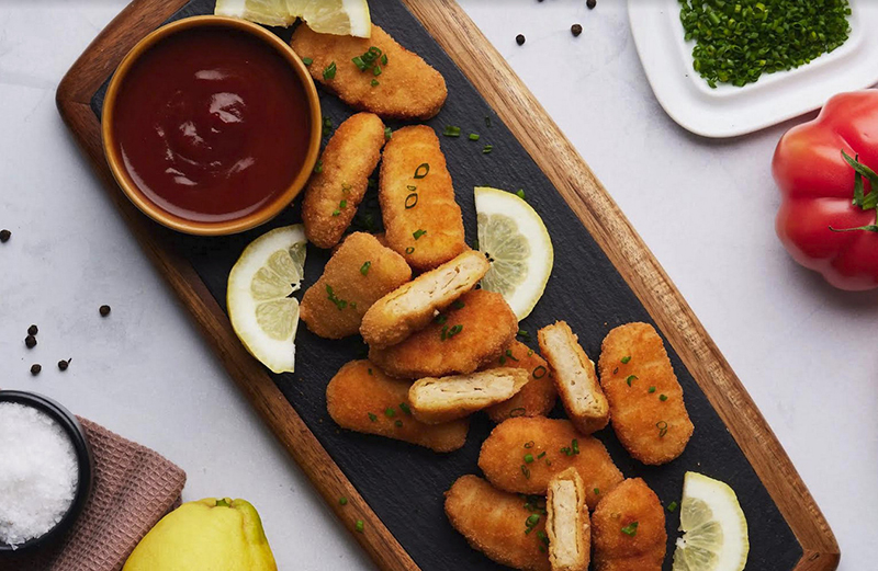 Nuggets Heura sauce Barbecue