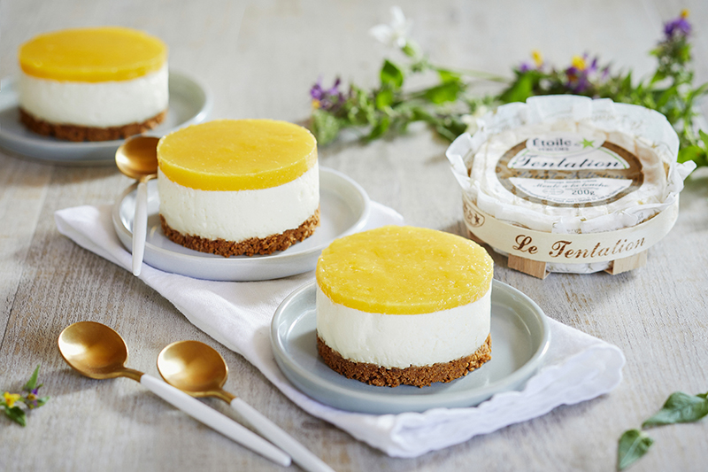 Cheesecake mangue Tentation de Saint-Félicien