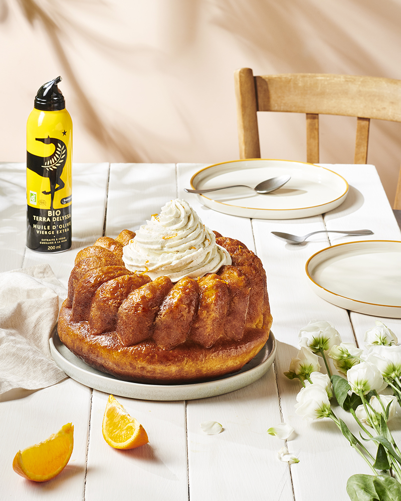 Baba au rhum à l'huile d'olive