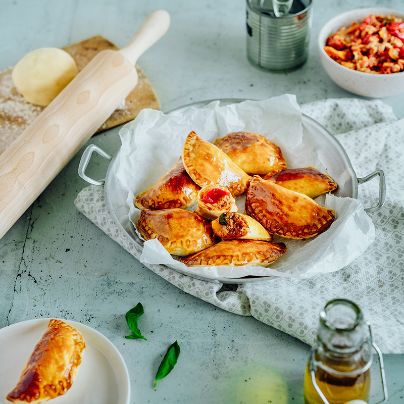 Empanadas au thon légumes du soleil