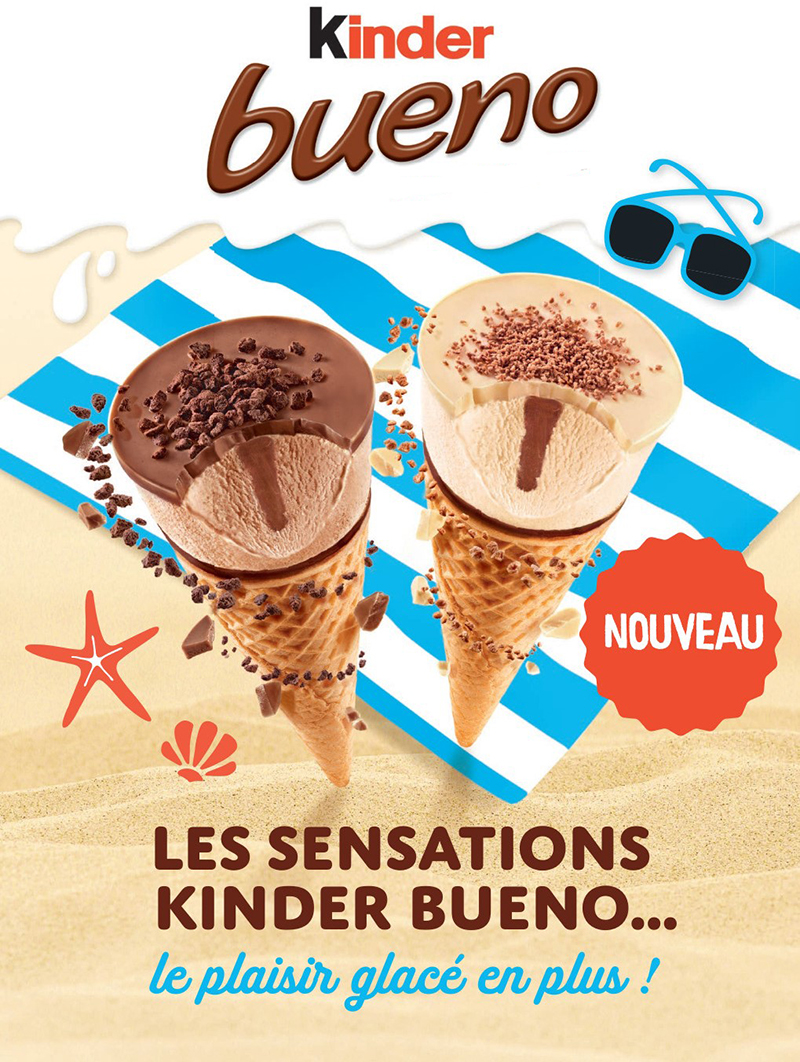 Kinder Bueno version cône glacé