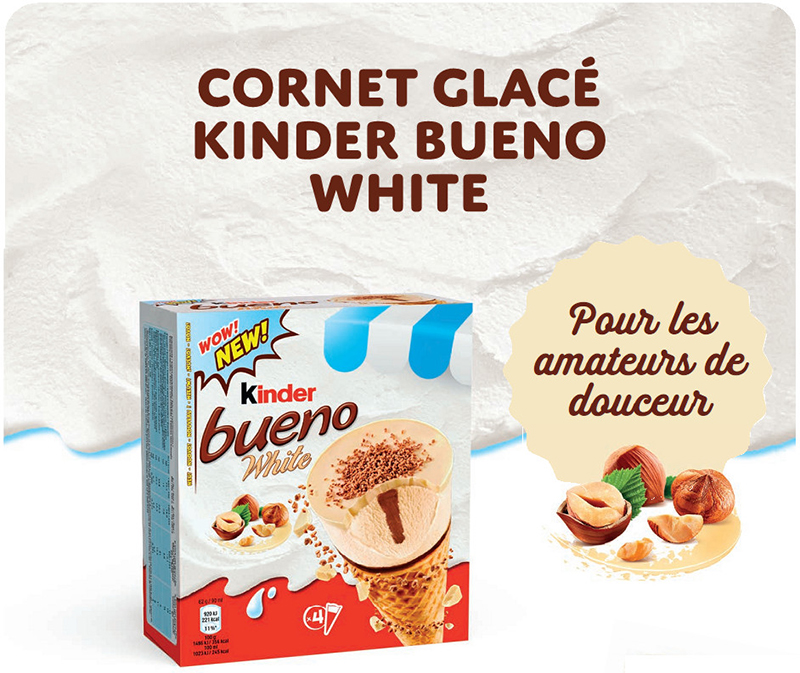 Kinder Bueno White Glacé 
