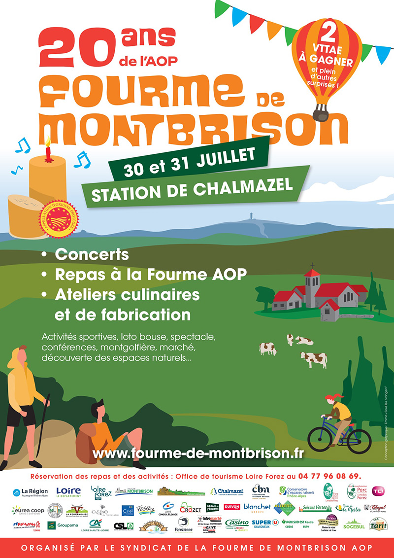 La Fourme de Montbrison fête les 20 ans de son AOP