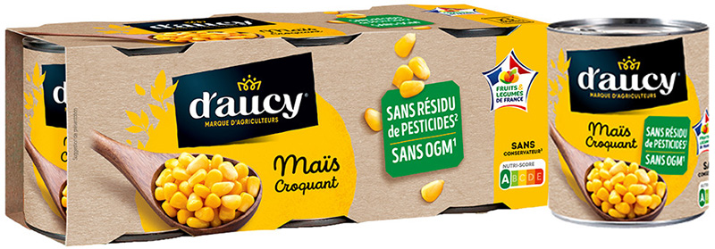 Maïs croquant d’aucy