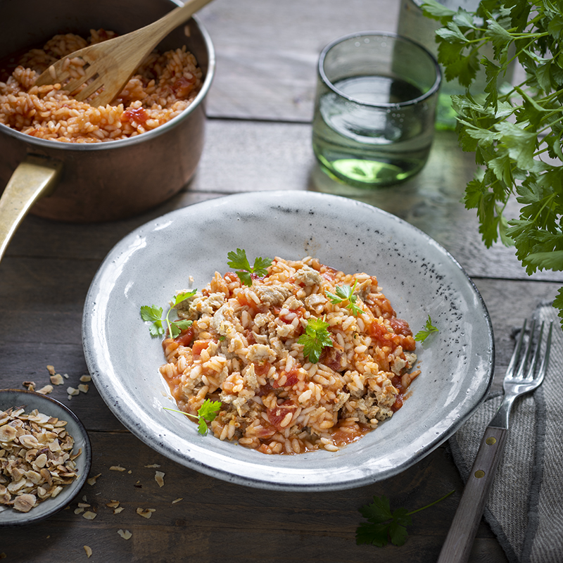 Risotto VUNA et tomates