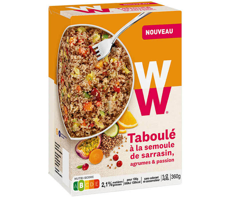 Taboulé à la semoule de sarrasin - WW