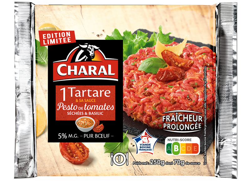Tartare de bœuf aux tomates séchées