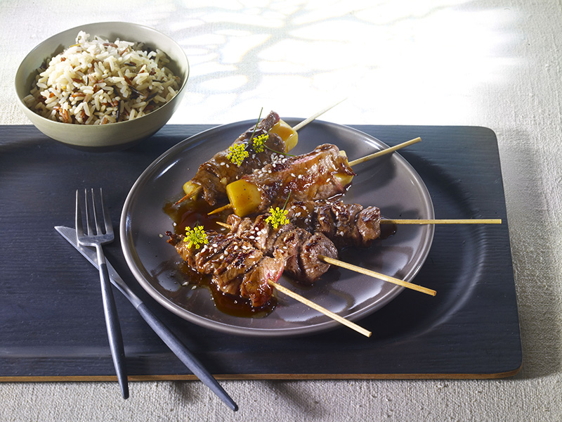 Yakitori de bœuf