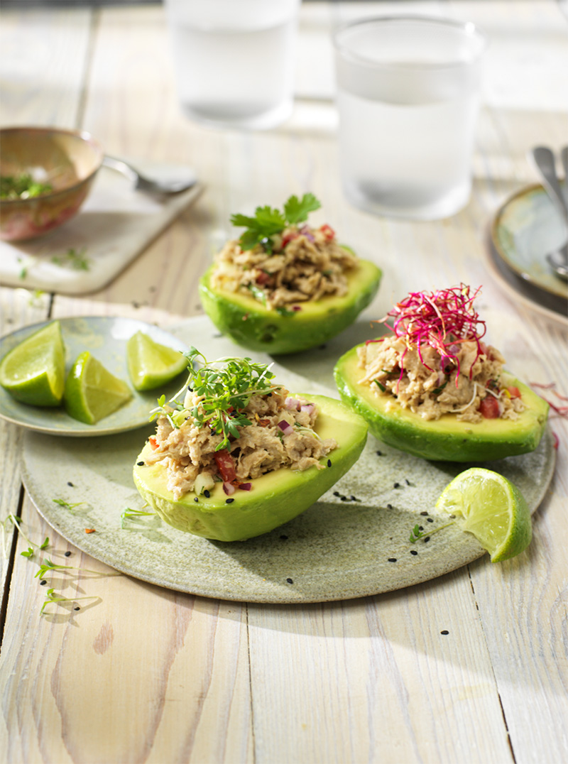 Avocats farcis au VUNA