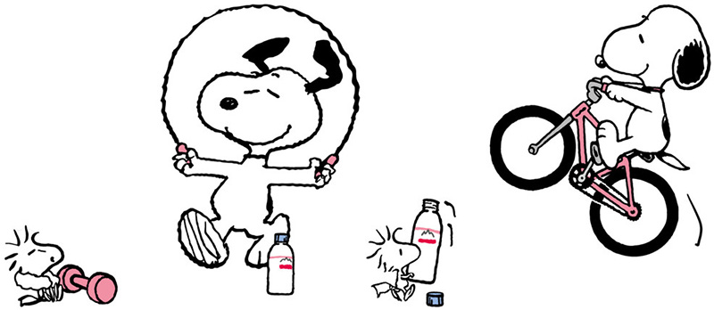 evian x Snoopy