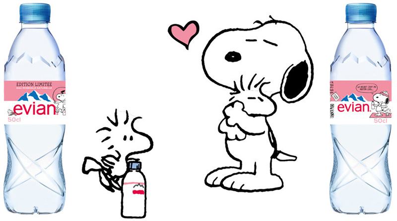evian x Snoopy