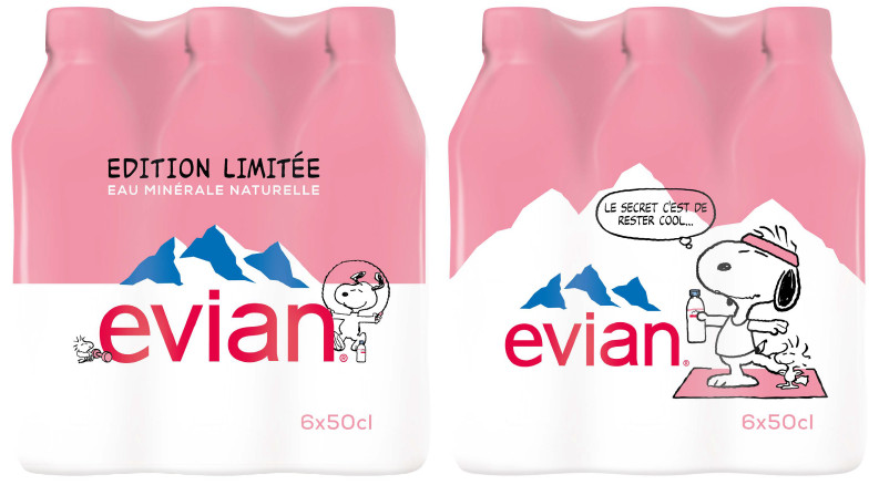 evian x Snoopy