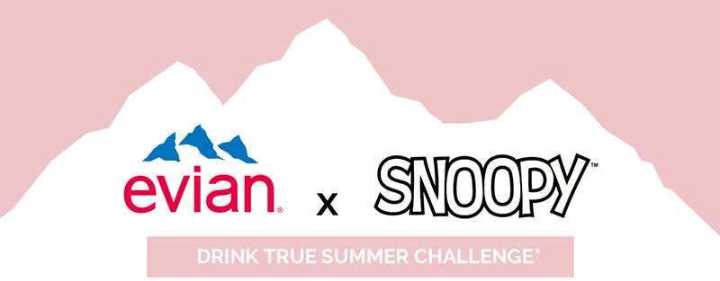evian x Snoopy