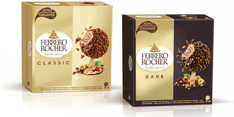Glaces Ferrero Rocher