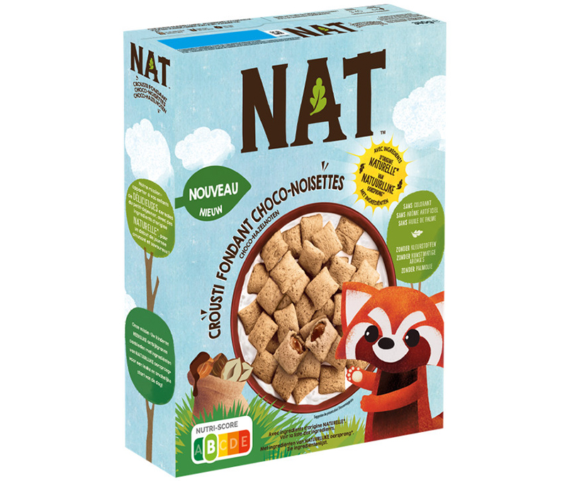 NAT™ Crousti Fondant Choco-Noisettes
