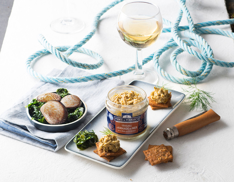 Rillettes d’amande de mer