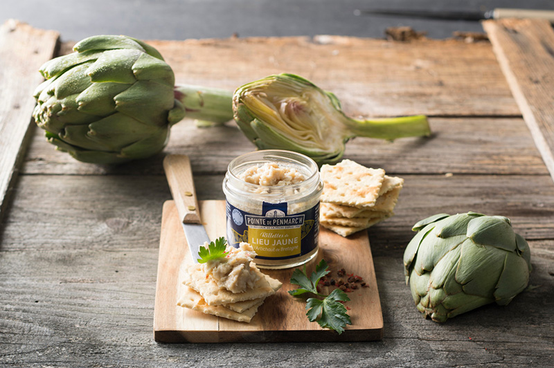 Rillettes de lieu jaune 