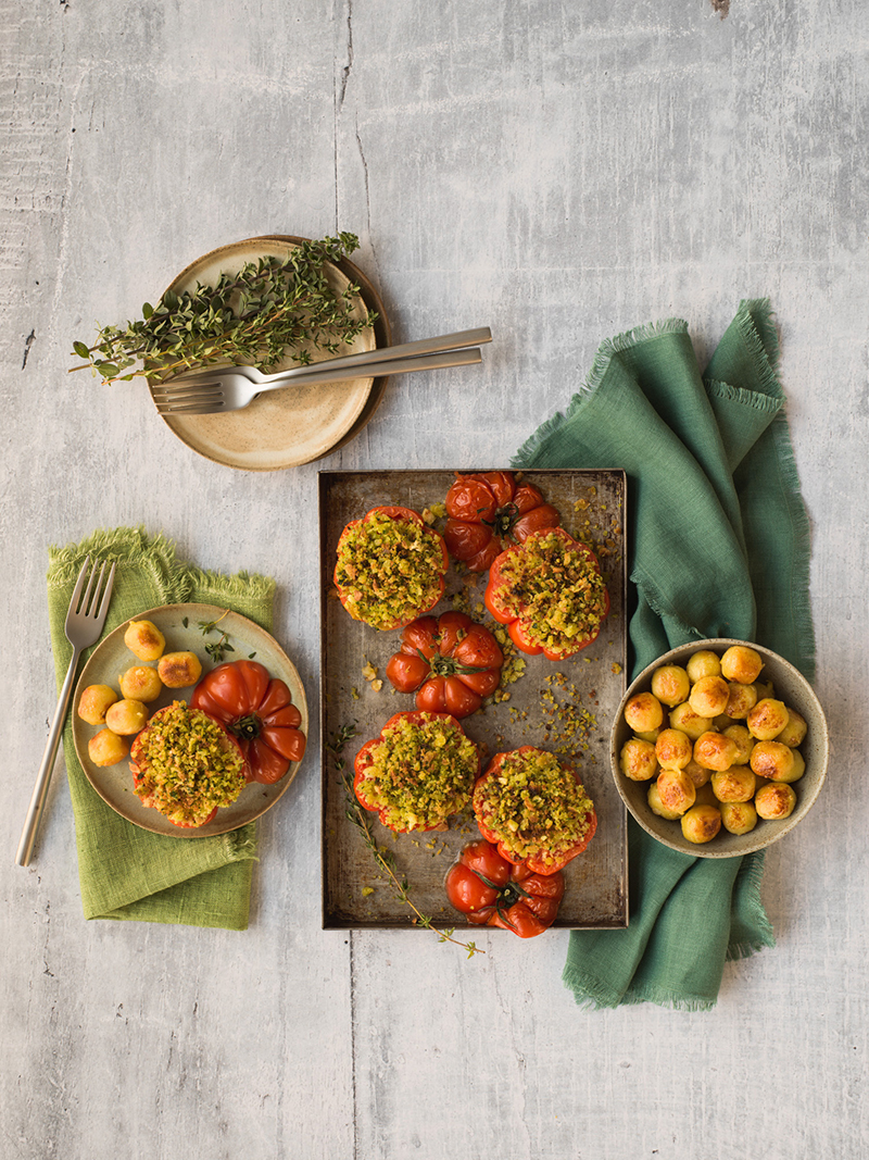Tomates a la provençale Gnocchi à Poêler Tradition Giovanni Rana